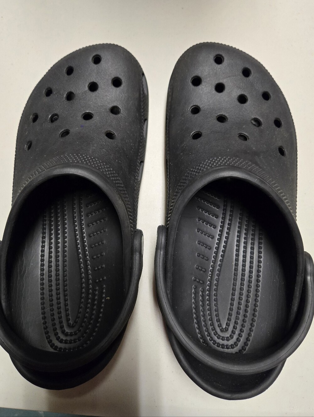 Black Comfort Clogs - Lightweight Slip-On Shoes